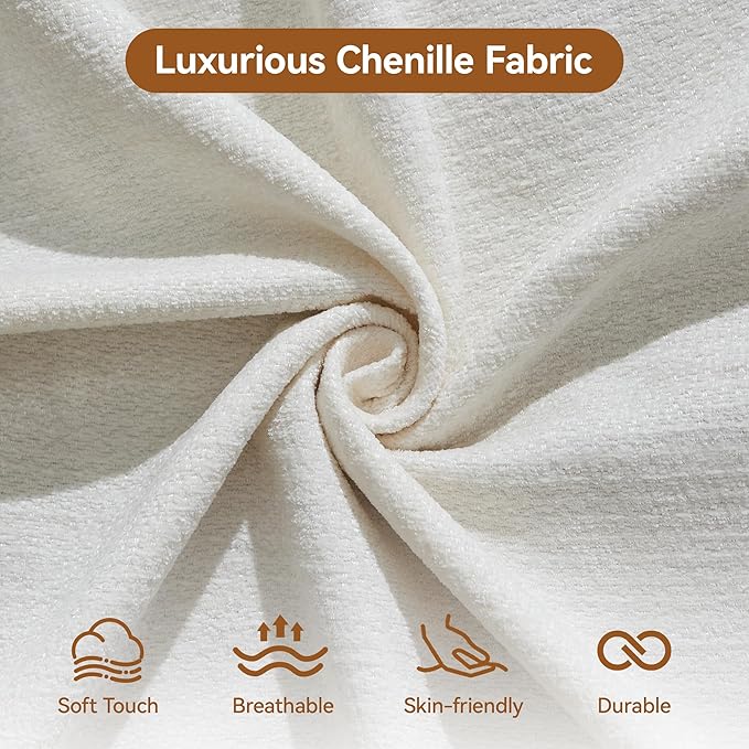 140''Cloud Boneless Couches for Living Room, Modular Sectional Compressed Sectional Sofa, Oversized L Shaped 5 Seater Upholstered Memory Foam Sofa, No Assembly, Chenille Beige