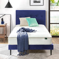 Zinus 8 Inch Foam and Spring Mattress, Twin, CertiPUR-US Certified Foams, Mattress in A Box, White