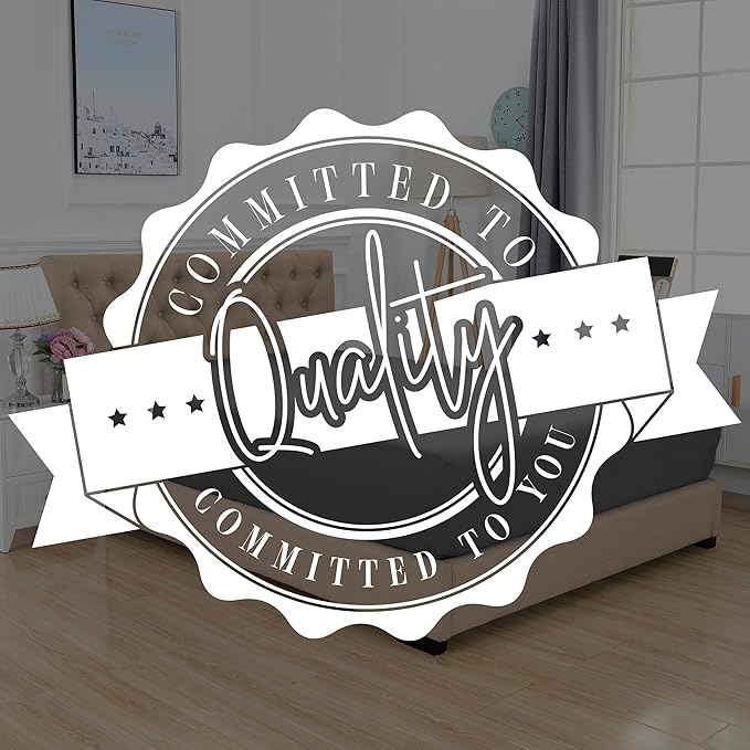 Elegant Comfort 1500 Premium Hotel Quality 18-21 Inches Deep - Extra Deep Pocket Single Fitted Sheet for High Mattress, Luxury and Softest, Smart Pocket - Wrinkle Free, California King, Silver