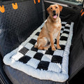 Sofa Couch Cover, Sofa Covers for Dogs Washable, Non-Slip Striped Sofa Slipcovers for Sectional Sofa, Sofa Cover Furniture Protector for L Shaped(1pc, Black&White, 24.8"×54")