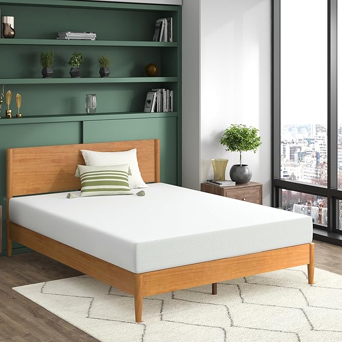 Zinus Memory Foam 8 Inch Green Tea Mattress, Full