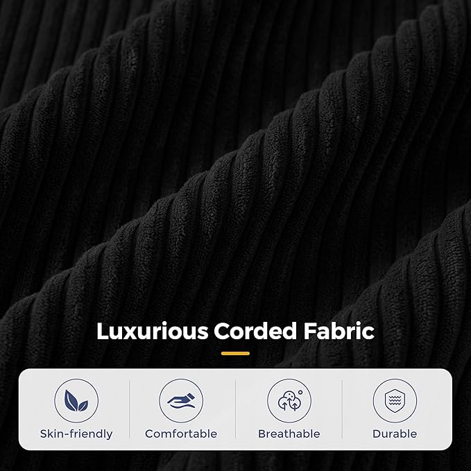 MAXYOYO Modular Sectional Sofa Couch, Foldable Oversized U Shaped Cloud Couch with Pillows, Tufted Boneless Sleeper Lounger Floor Sofa Bed for Living Room, No Assembly Required, Black