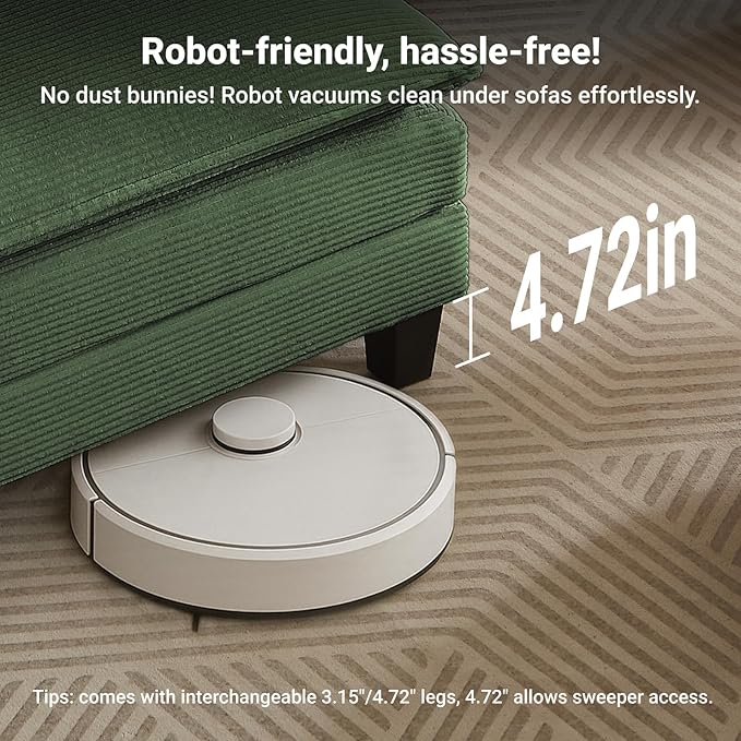 Modular Sectional Sofa, 76.5" L-Shaped Corduroy Comfy Sectional Couches for Living Room, 2-Seater Cloud Couches with 1 Movable Ottoman, Flexible Combination Modern Deep Seat Sofa (Green)