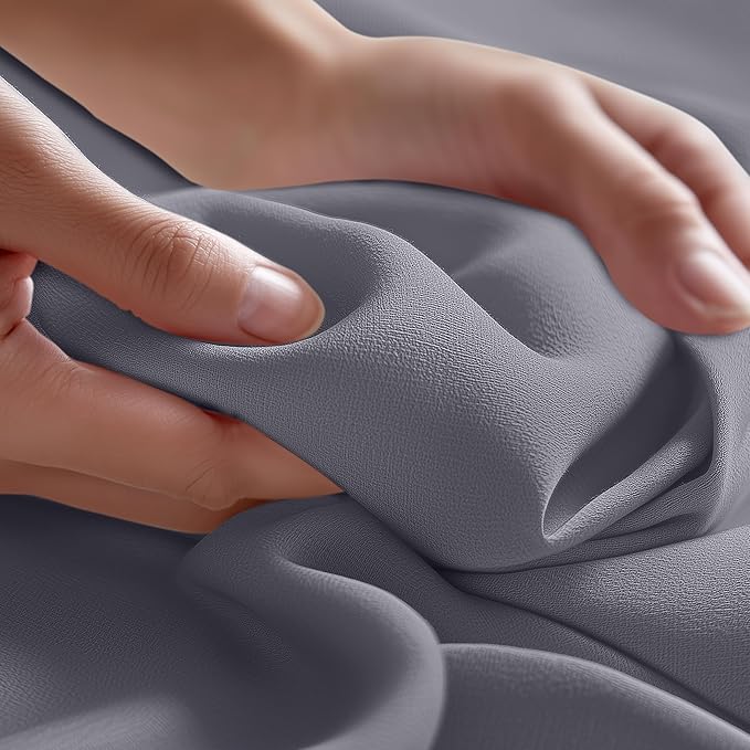 Utopia Bedding Flat Sheet - 1 Pack (Full, Grey) - Soft Brushed Microfiber Fabric - Shrinkage & Fade Resistant Top Sheet - Easy Care Bed Sheet