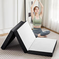 OLIXIS Tri-fold Memory Foam Mattress - 3 Inch TwinXL Size Portable Floor Bed, Foldable Mat for Adults, Collapsible and Washable Cover with CertiPUR-US Certified, for Travel & Camping & Yoga