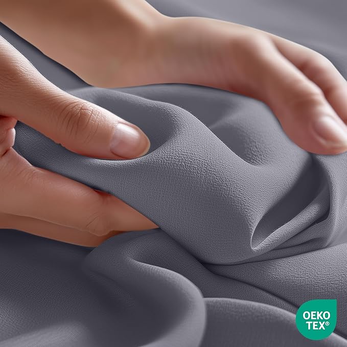 Utopia Bedding Flat Sheet - 1 Pack (Twin XL, Grey) - Soft Brushed Microfiber Fabric - Shrinkage & Fade Resistant Top Sheet - Easy Care Bed Sheet