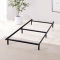 Zinus Michelle Compack 6-Leg Support Bed Frame, for Box Spring and Mattress Set, Twin, Black (AZ-SBF-07T)