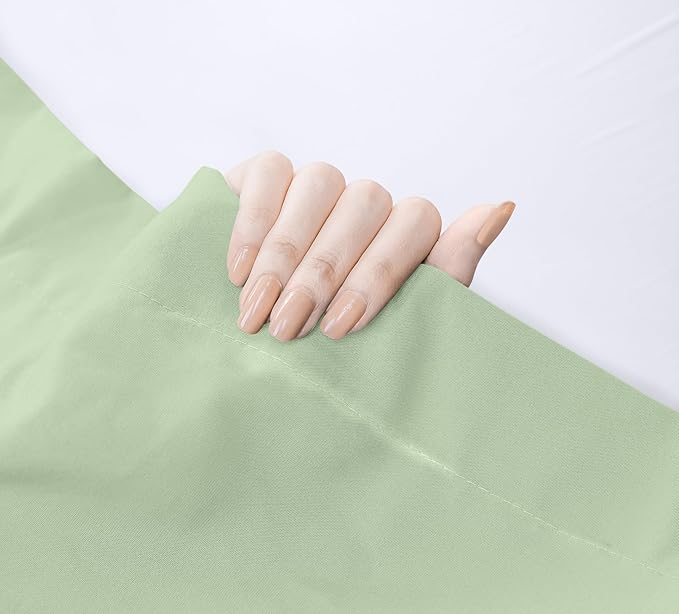 Utopia Bedding Flat Sheet - 1 Pack (Queen, Sage) - Soft Brushed Microfiber Fabric - Shrinkage & Fade Resistant Top Sheet - Easy Care Bed Sheet