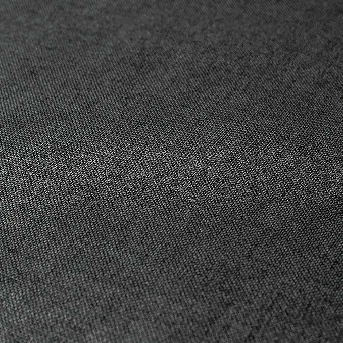 SureFit Farmhouse Basketweave Faux Linen Sofa Slipcovers, Couch Cover One Piece Design and Straight Skirt, Removable and Machine Washable Sofa Cover, Charcoal