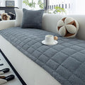 Sofa Couch Cover, Sofa Covers Washable for Dogs, Non-Slip Couch Covers for Sectional Sofa, Sofa Slipcovers for All Seasons Furniture Protector for L Shaped(Dark Grey, 27"x 59")