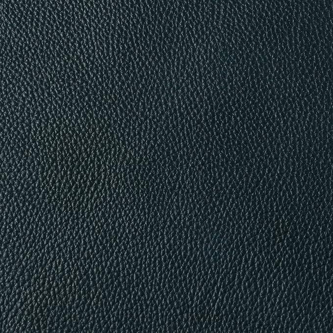 HULALA Home 81'' Genuine Leather Sofa with Nailhead Trim and Rolled Armrests, Mid-Century Modern Living Room 3-Seater Couch, Turquoise Couch with Removable Cushion for Bedroom Apartment