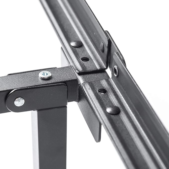 ZINUS Compack Metal Adjustable Bed Frame / 7 Inch Support Bed Frame for Box Spring and Mattress Set, Full/Queen/King